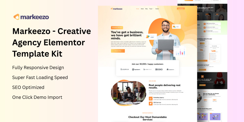 Creative Agency Elementor Template Kit