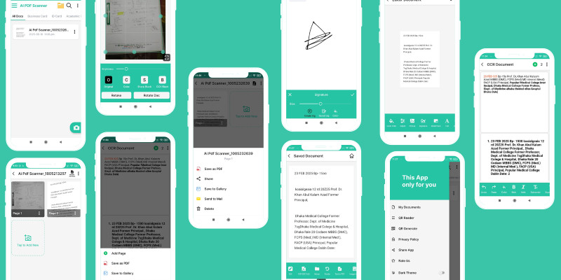 AI PDF Scanner And OCR Editor Android App