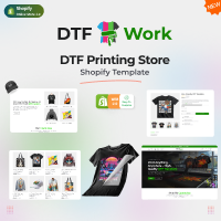 DTF Printing - Printing Store Shopify Theme