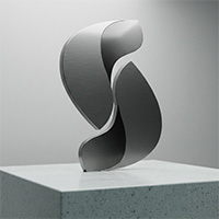 Silver Flux S Logo
