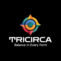 Tricirca Logo – Modern Geometric Balance 