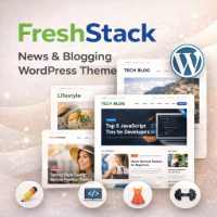Fresh Stack - Perfsonal &amp; Magazine Block Theme