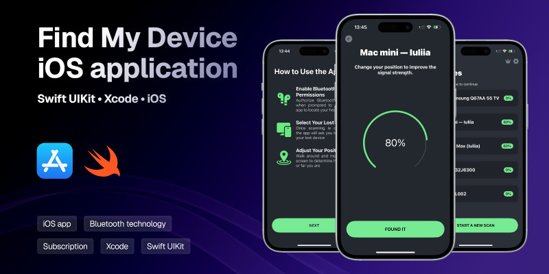 Find My Device - iOS App Template