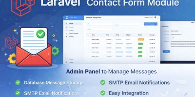 Laravel - Contact Form Module