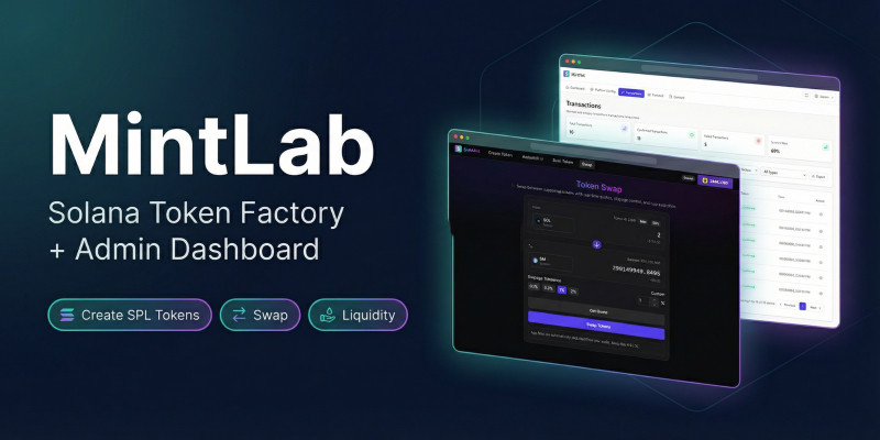MintLab - Solana Token Creator And Manager