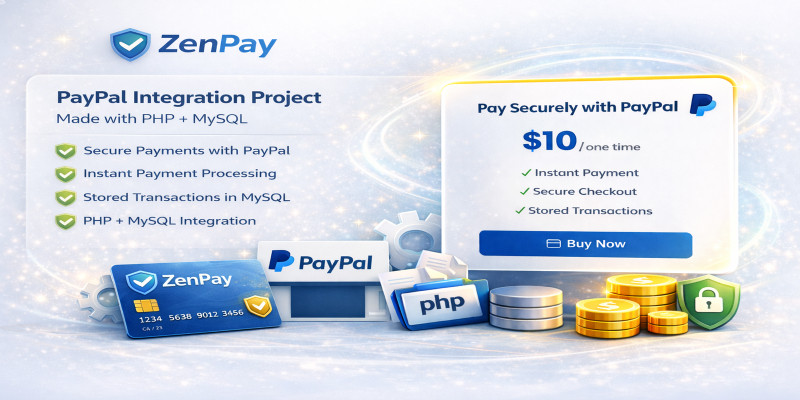 ZenPay – PayPal Integration Solution in PHP