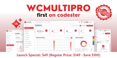 WCMultiPro - React WooCommerce Manager Multi-Store