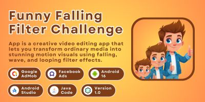 Funny Falling Filter Challenge AdMobFB Ads Android