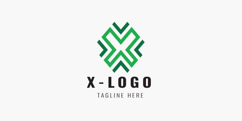 X Letter Logo Design