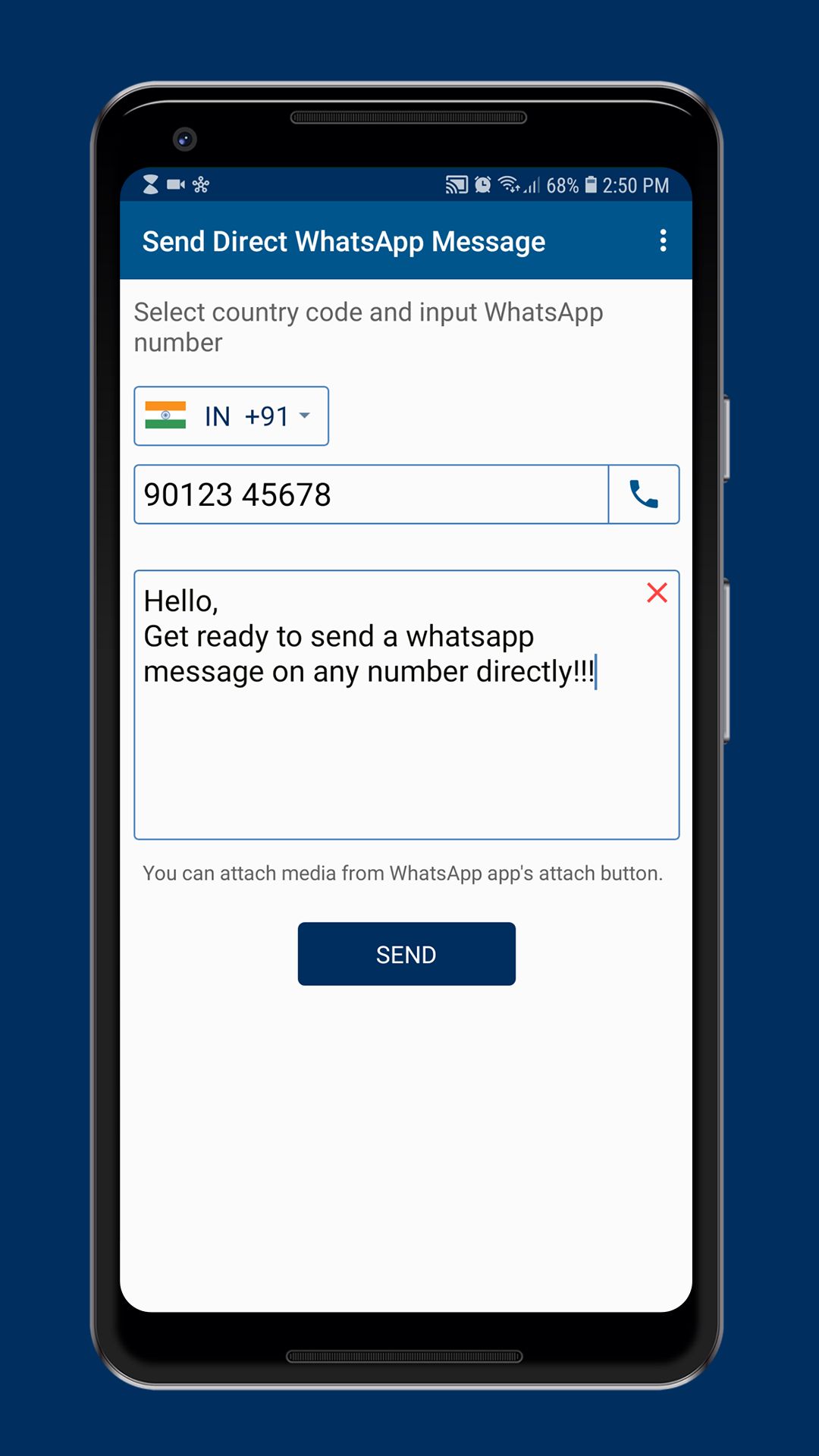 WhatsApp Direct - Android App Source Code by IBLInfotech ...