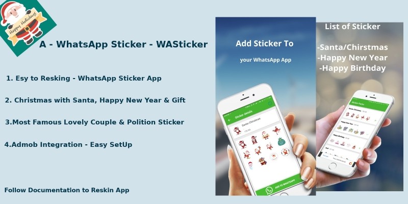 Whatsapp sticker app flutter