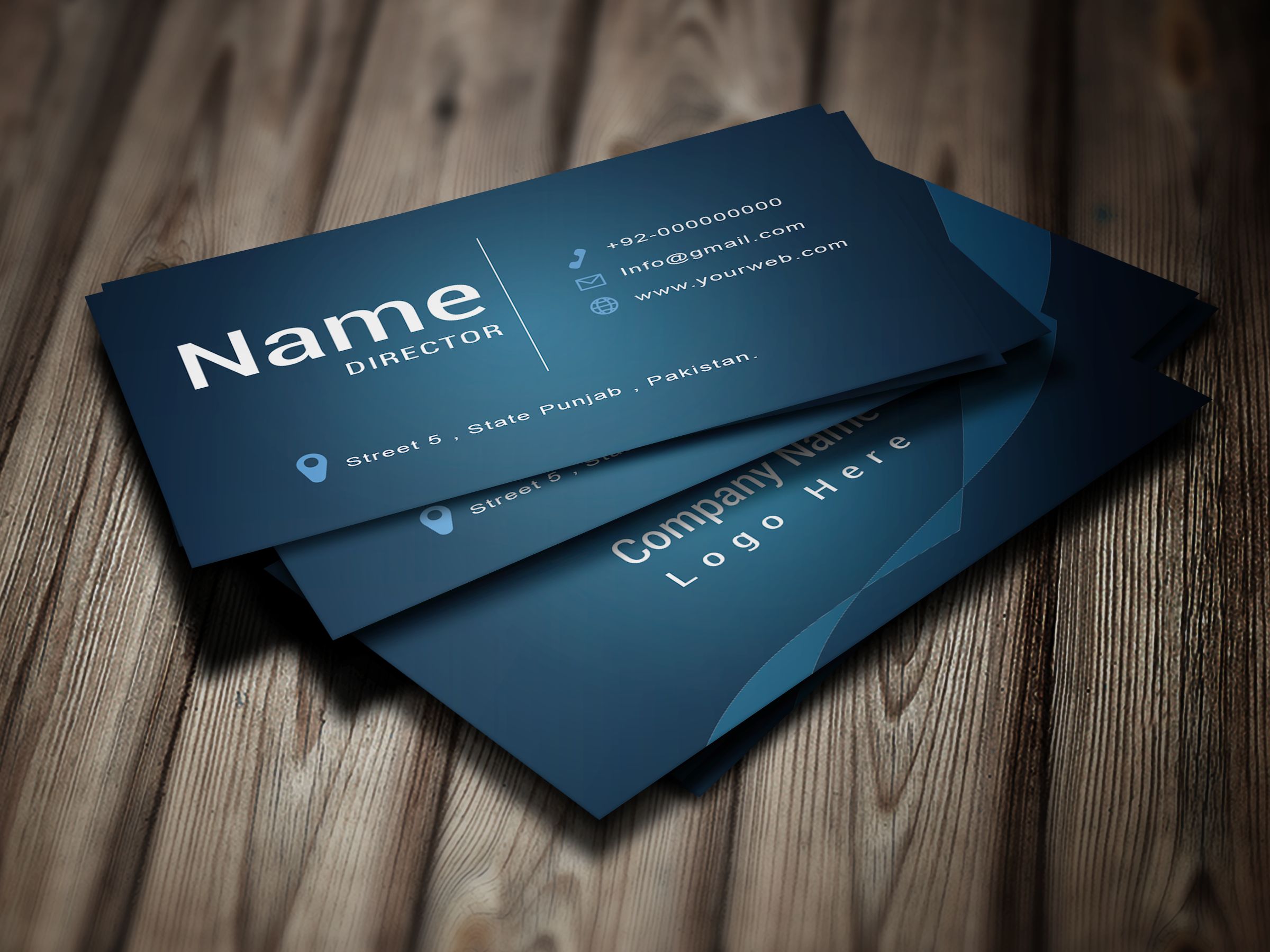 Business Card Examples / Writers & Content Developers Business Card