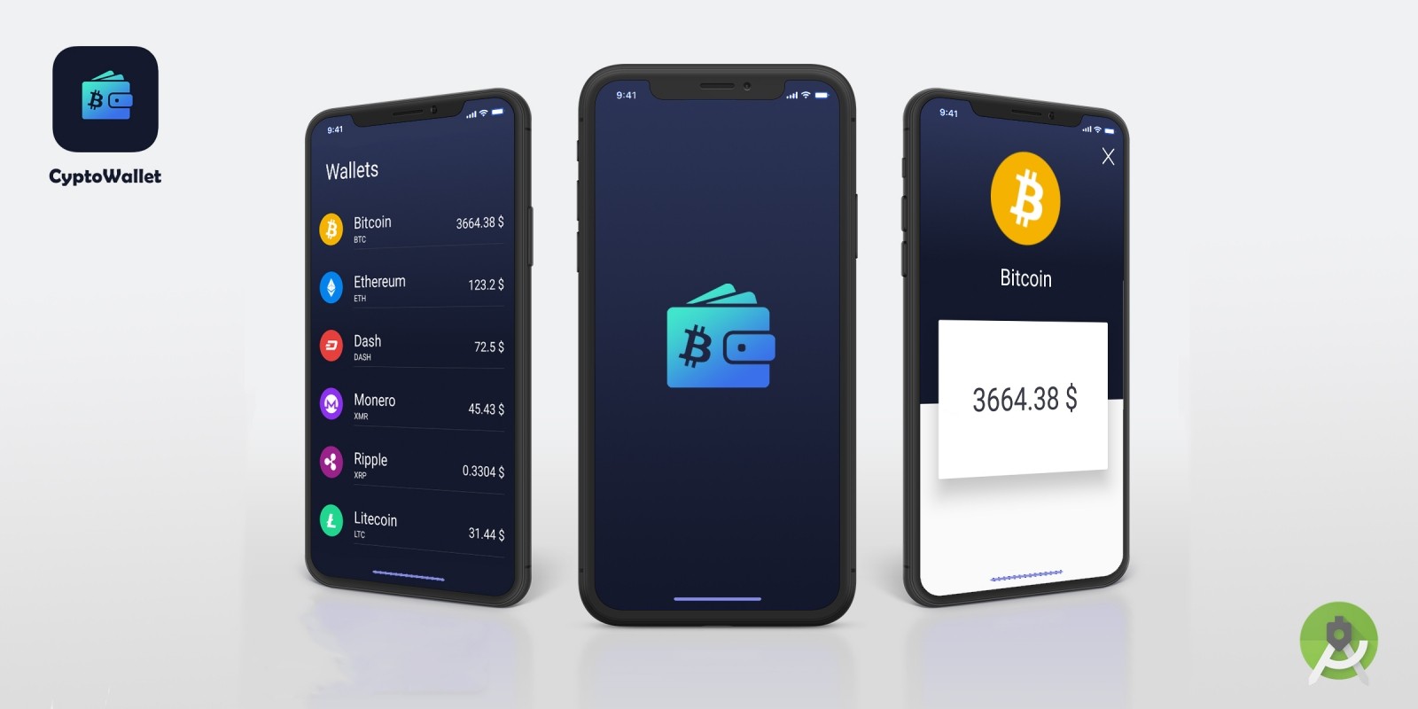 CryptoWallet - Crypto Tracker Android Template by Micodes ...