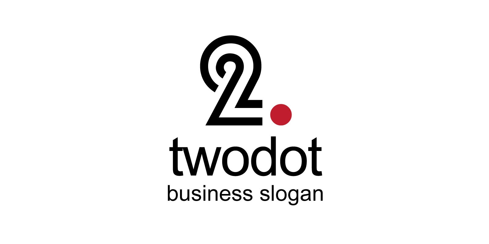 twodot two number logo
