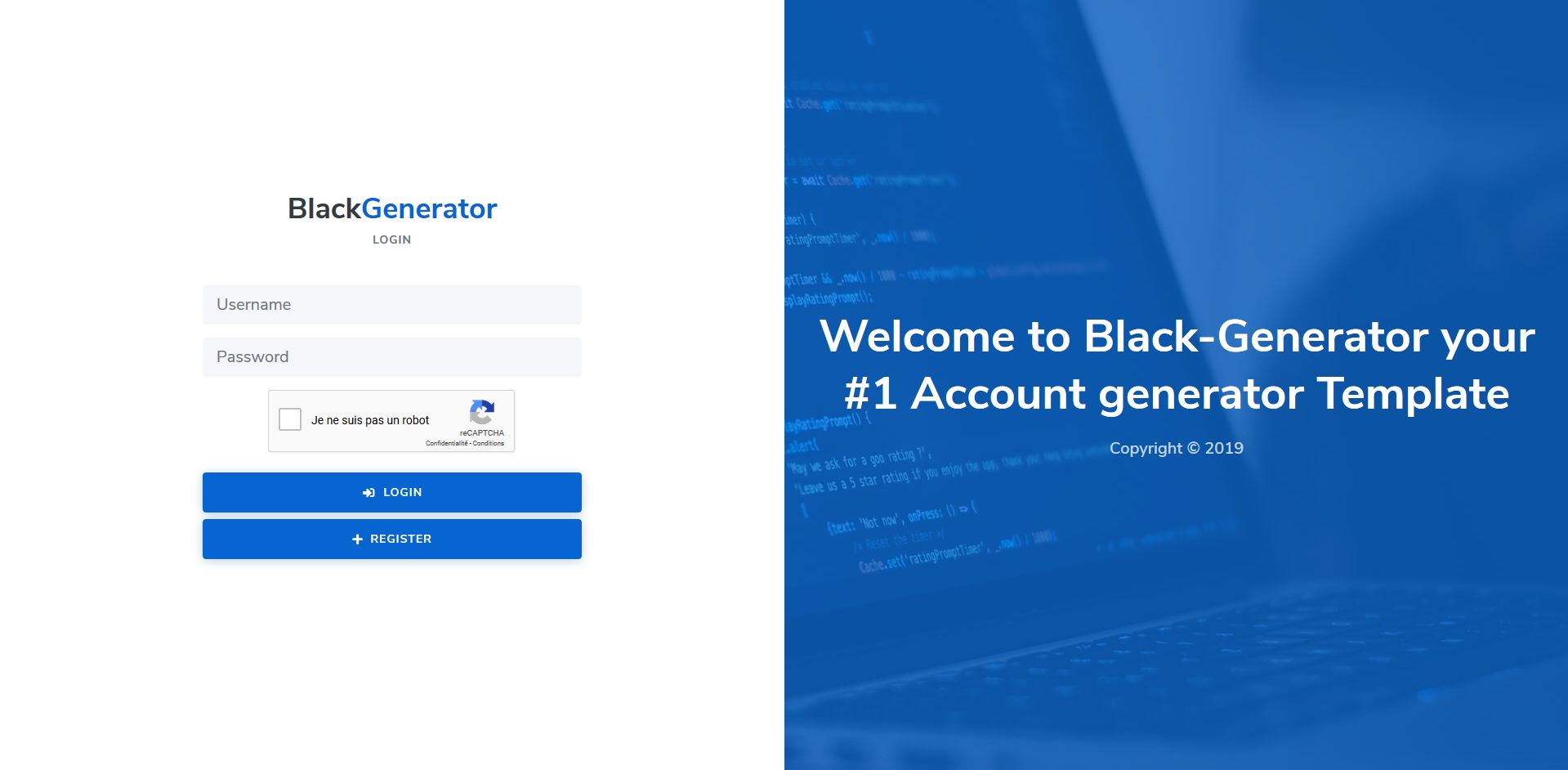 blackgenerator account generator template account generator
