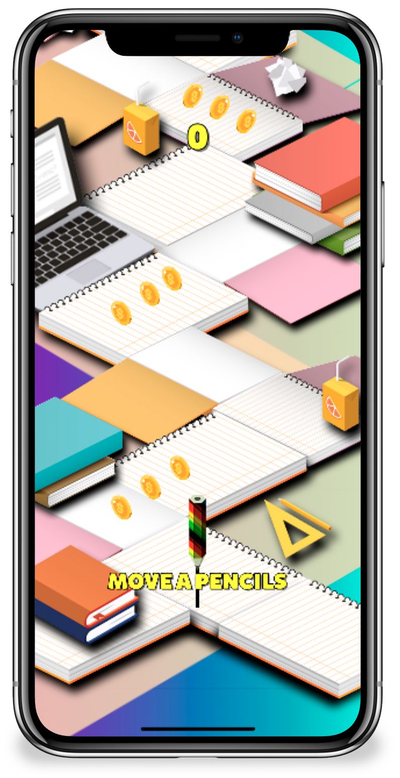 Pencil Rush - Buildbox Template by Hobiron | Codester