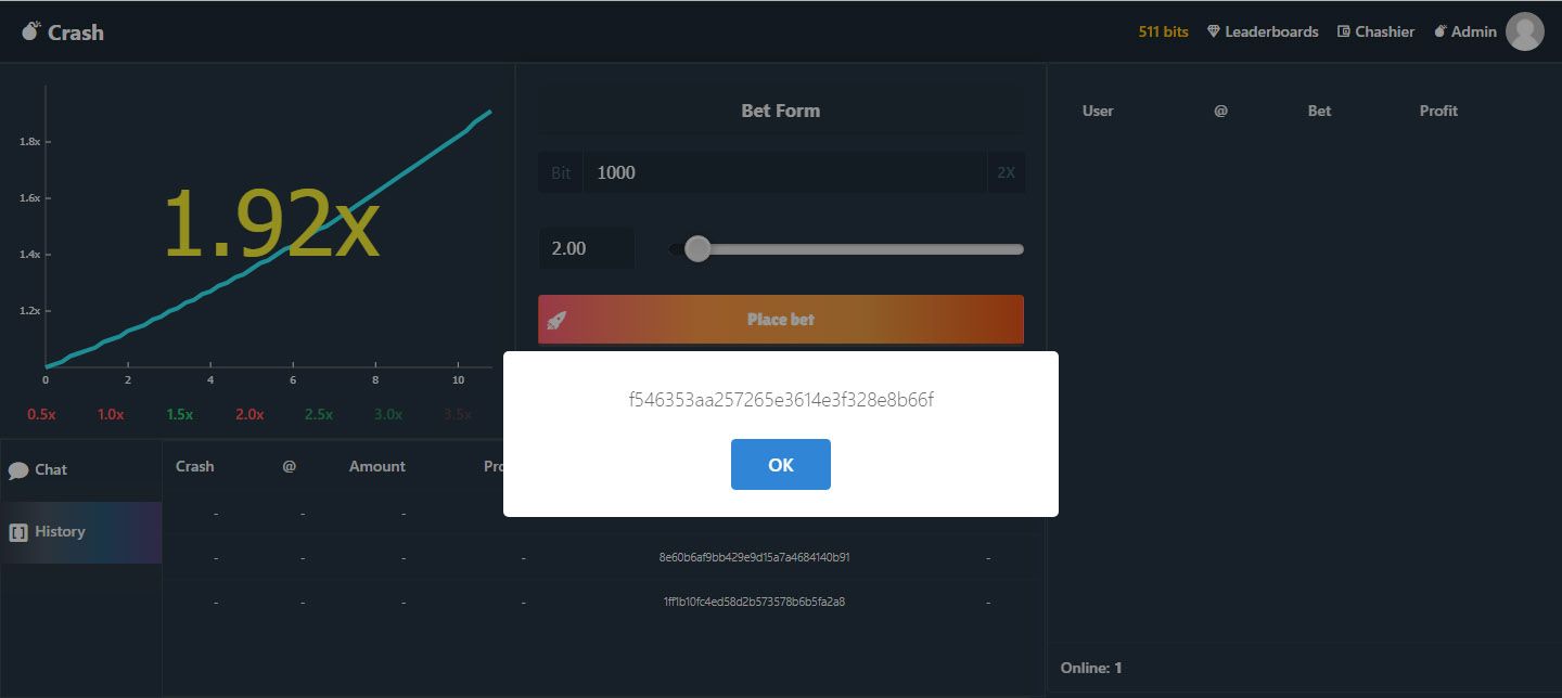 Crash BTC Game NodeJS by PxVision Codester