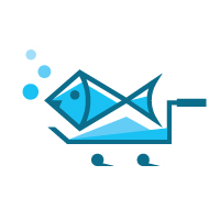 Fish Shop Logo Template