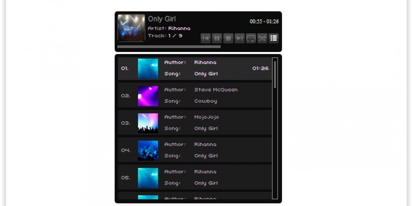 html5 player free html5 player free