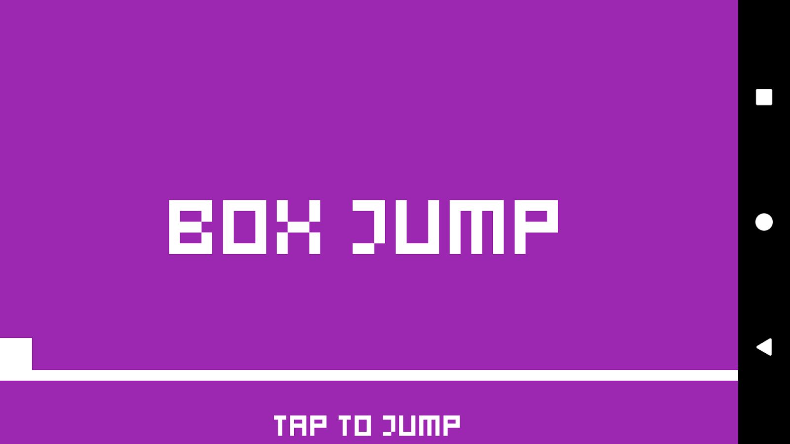 Box Jump Android Game Source Code by Etonomick Codester