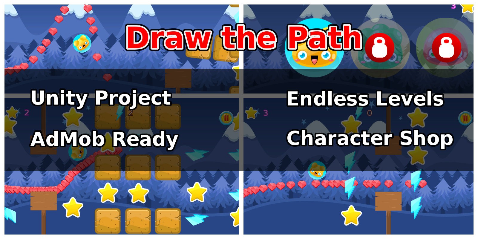 Draw the Path - Unity Game Template | Codester