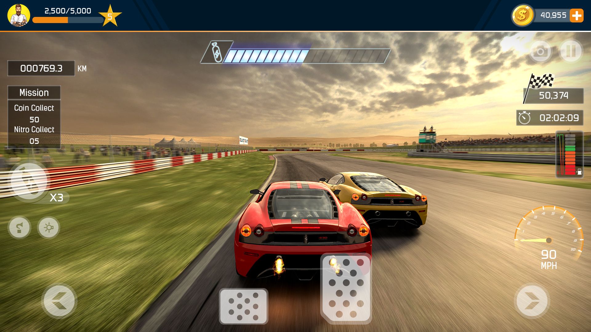  Racing Car Game UI Template Pack 5 by Gamebench Codester