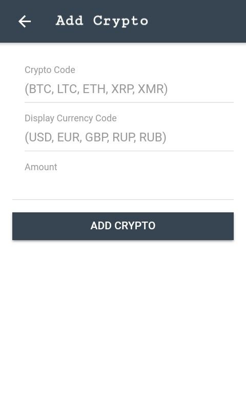 Shopify app for cryptocurrency