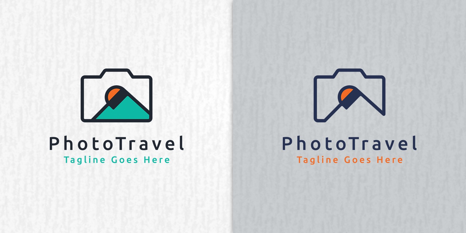 photo travel logo template